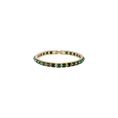 Arc Bracelet_SV925 × Malachite × Black Onyx