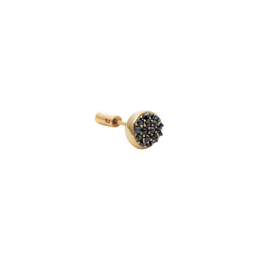 Cosmic Earring_SV925 × Black Dia 0.29ct
