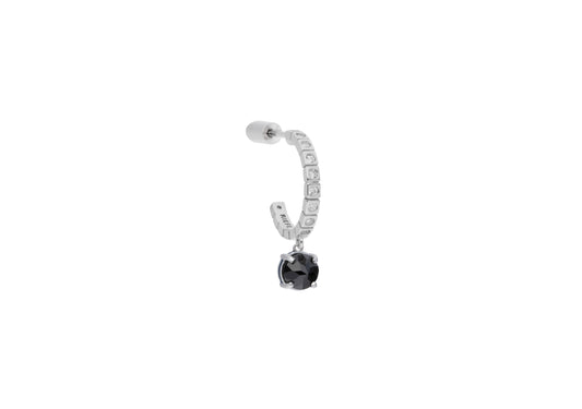 Veer Earring_WG × Black Spinel