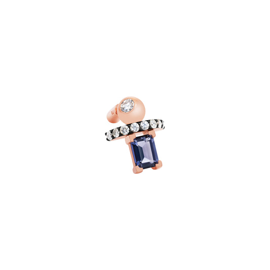 Equal Earring_PG × Iolite