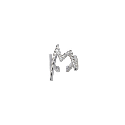 Noise Ear Cuff_WG × White Dia 0.40ct