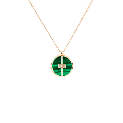 Axis Pendant_PG × Malachite