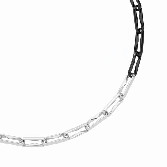 Bicolor Thorn Necklace_SV925