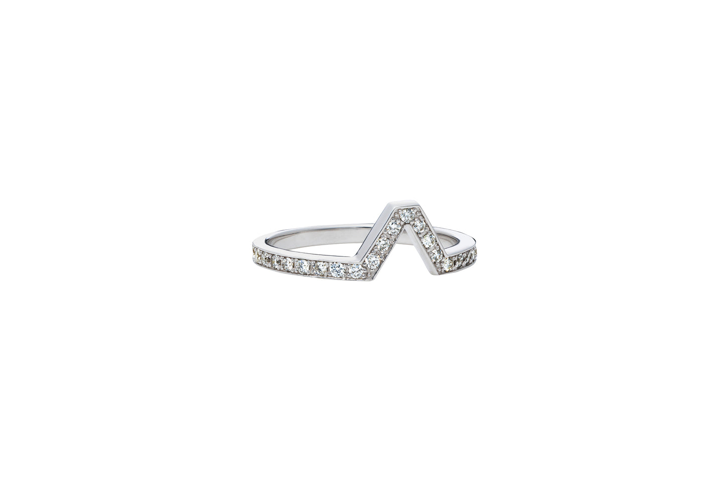 Attack Ring_WG × White Dia 0.24ct