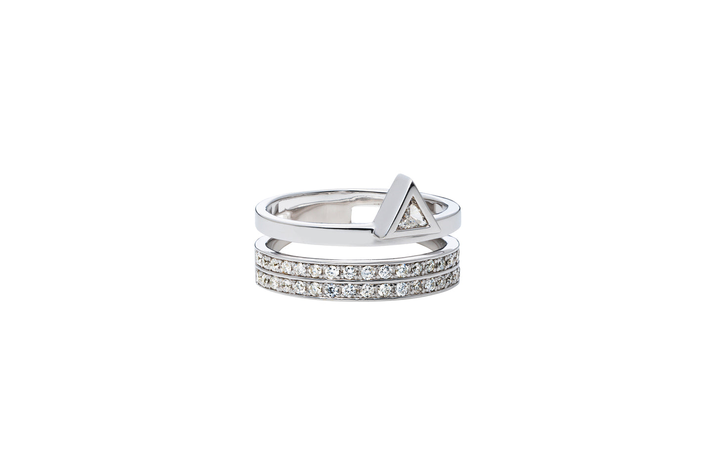 Attack Ring_WG × White Dia 0.50ct