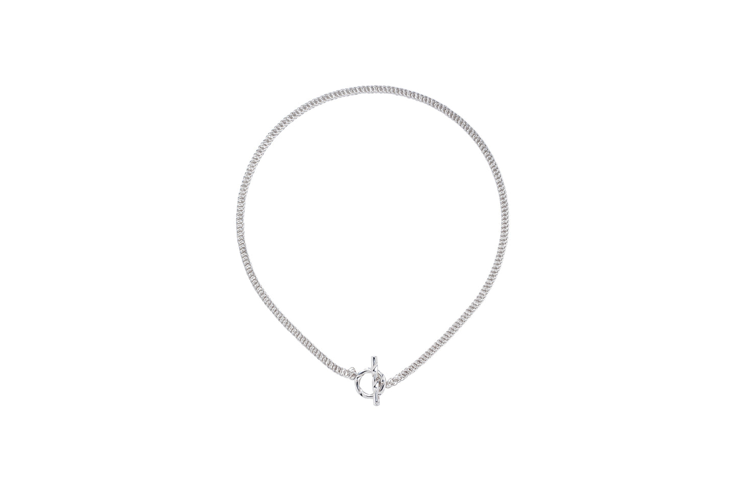 Deep Necklace_WG × White Dia 0.10ct