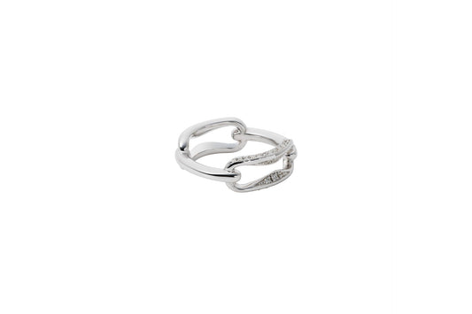 Thorn Ring_SV925 × White Dia 0.14ct